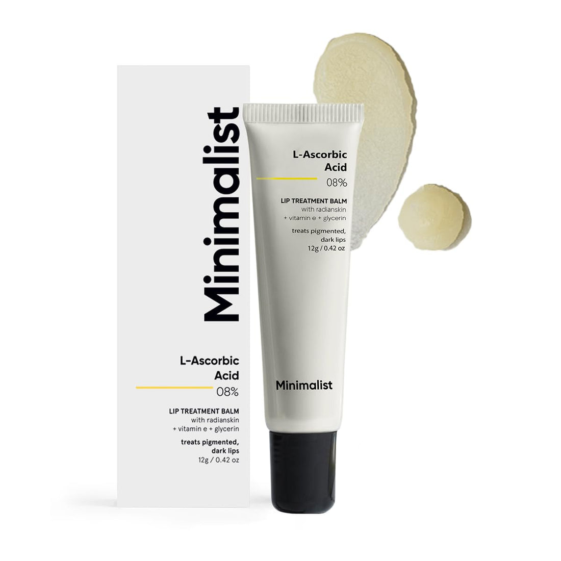 Minimalist Lip Treatment Balm for Pigmented & Dark Lips - 12g 