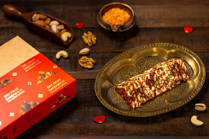 Almond House Dry Fruit Sandwich (Without Sugar) [MAP] - 250G