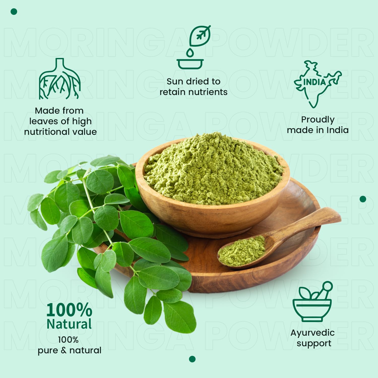 Neuherbs Moringa Leaf Powder