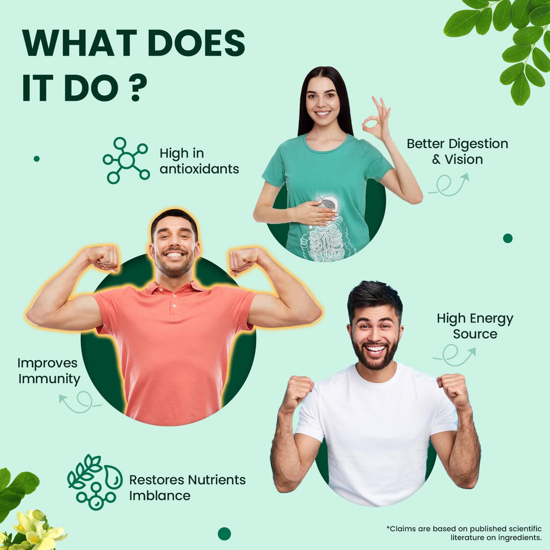 Neuherbs Moringa Leaf Powder