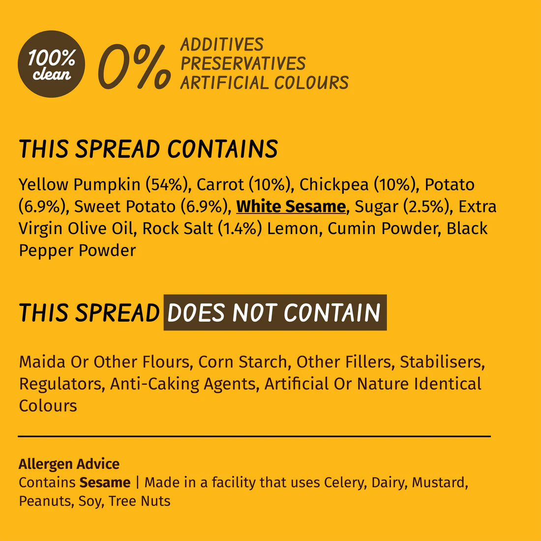 Simplify Foods Chickpea & Pumpkin Hummus 25g
