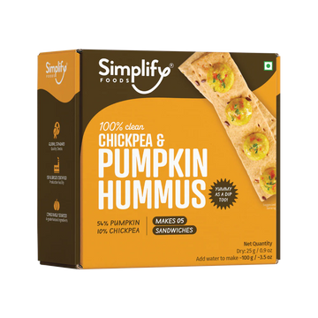 Simplify Foods Chickpea & Pumpkin Hummus 25g