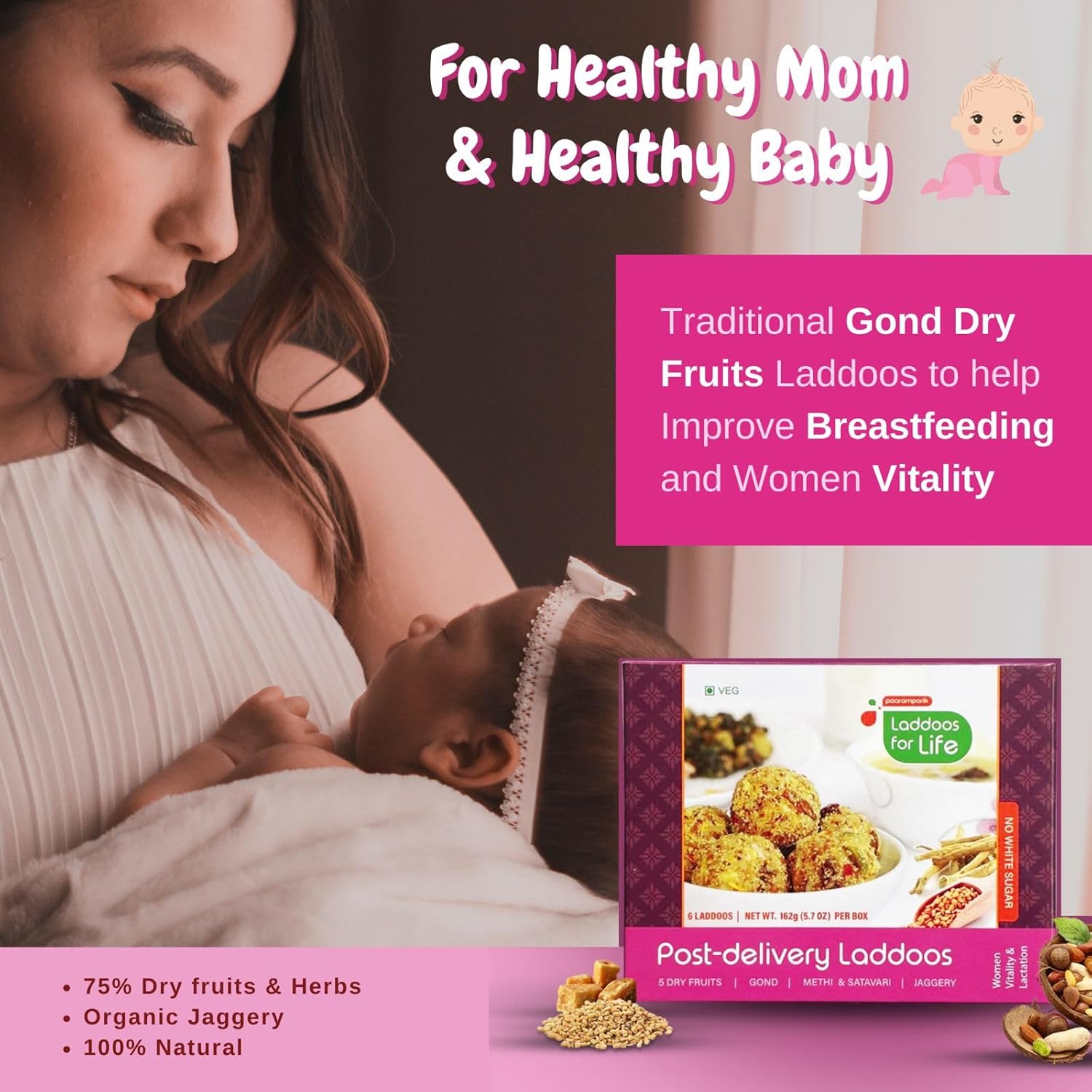 Paaramparik Gond Laddu Post Delivery 360 G -