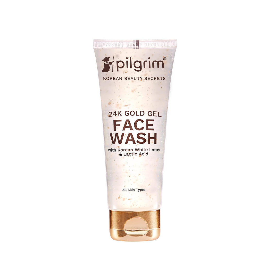 Pilgrim 24K Gold Gel Facewash – Glow & Even Skin Tone 80ml