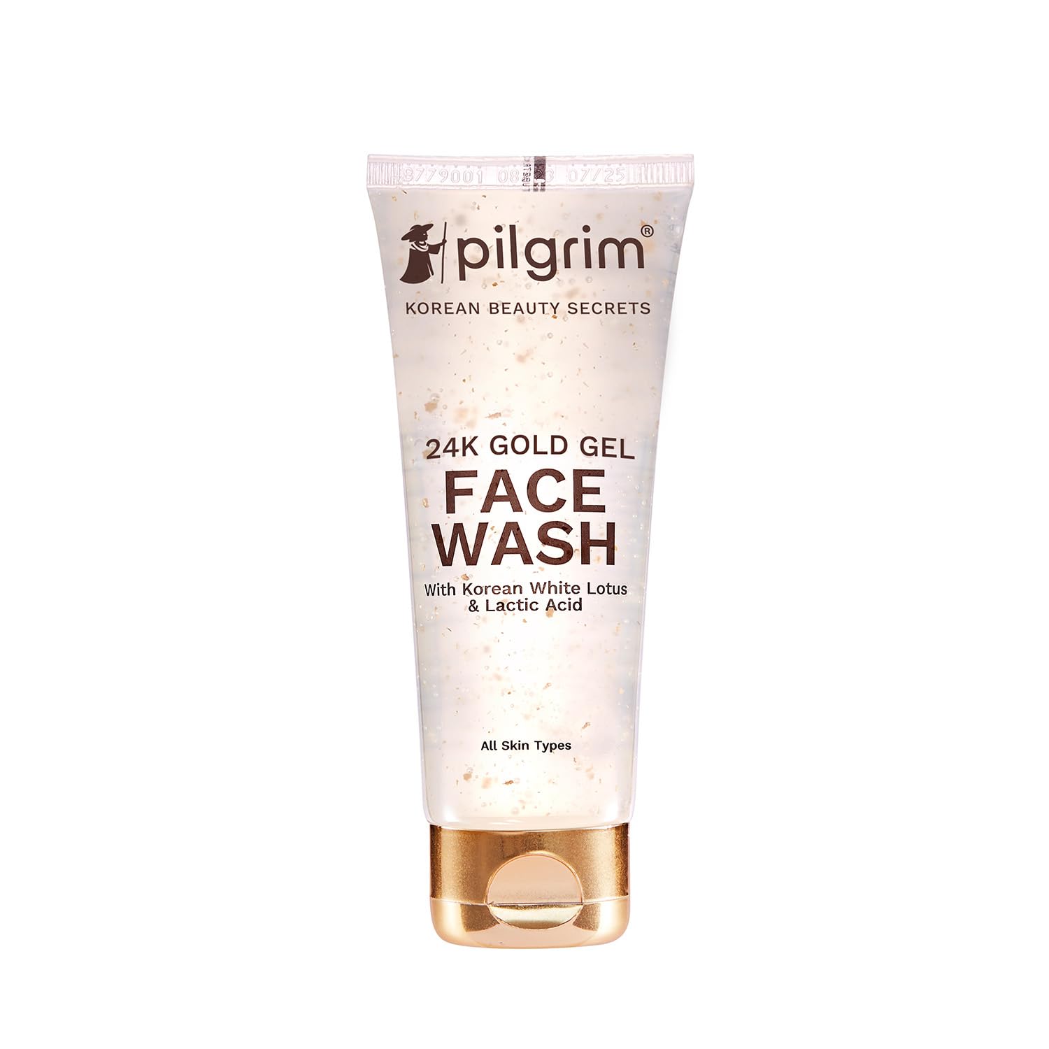 Pilgrim 24K Gold Gel Facewash – Glow & Even Skin Tone 80ml