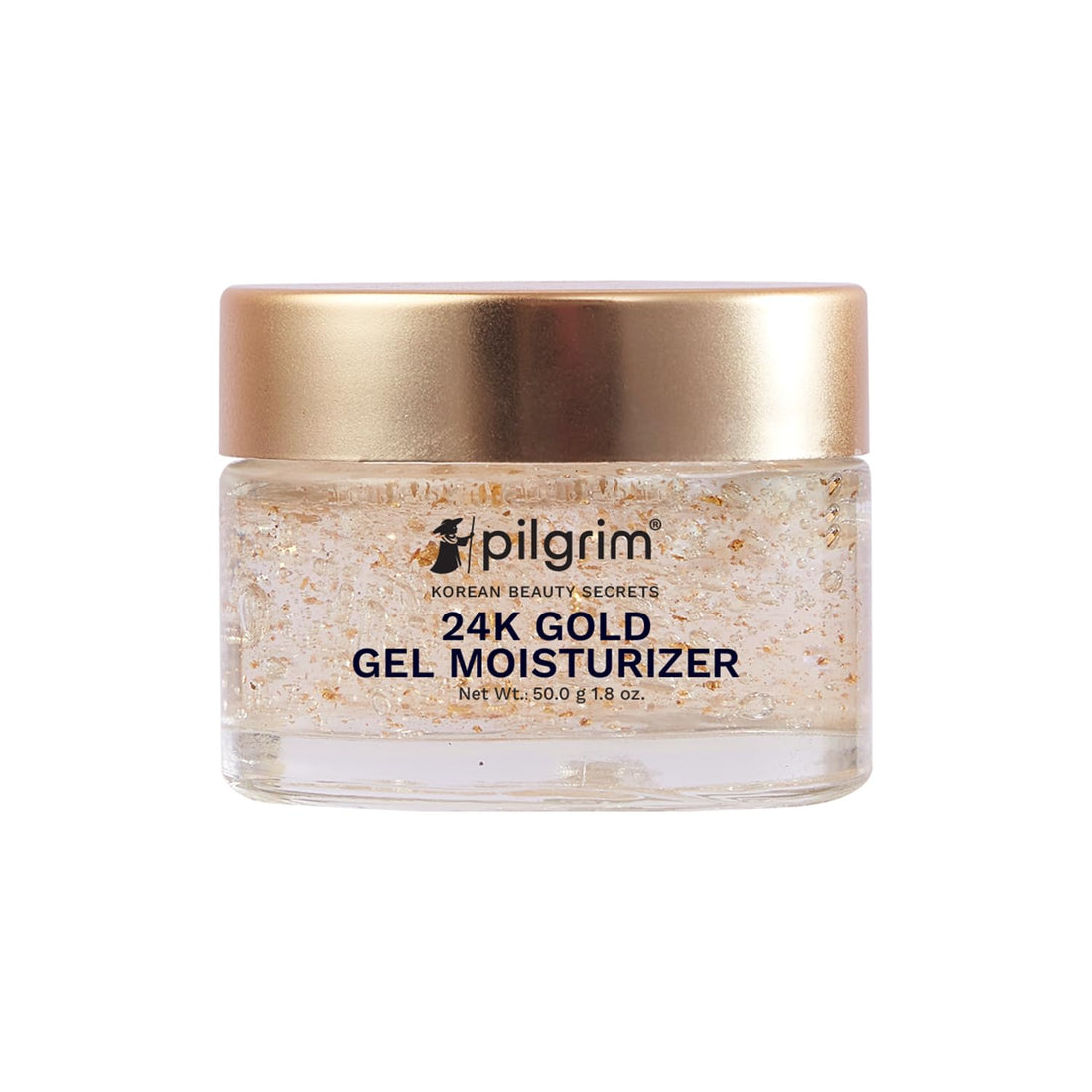 Pilgrim 24K Gold Gel Moisturizer 50gm | Glow & Hydration