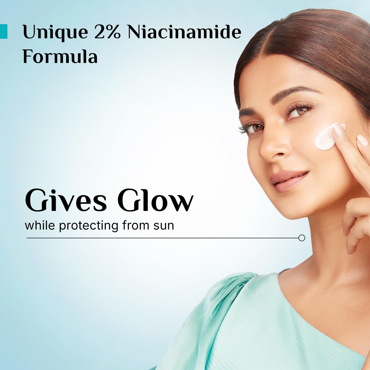 Pilgrim Glow Sunscreen SPF 50+++ with Niacinamide & Squalane