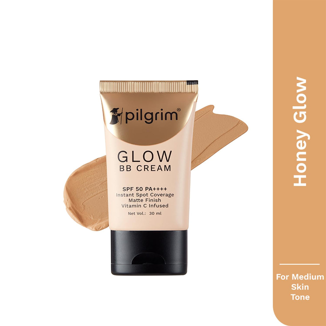 Pilgrim Honey Glow BB Cream 30g | SPF 50 & Medium Coverage