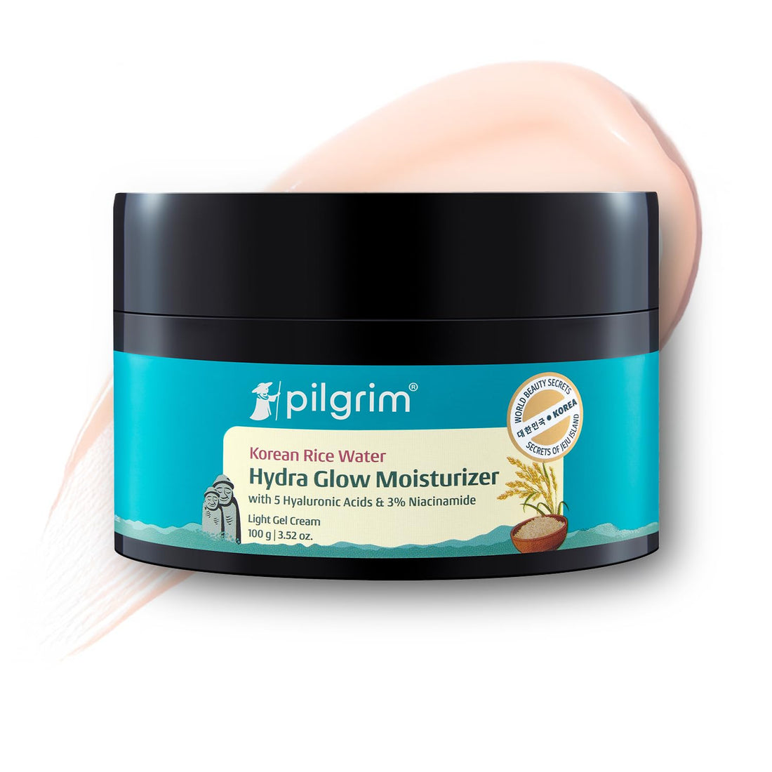 Pilgrim Rice Water Hydra Glow Moisturizer 100g | Glass Skin