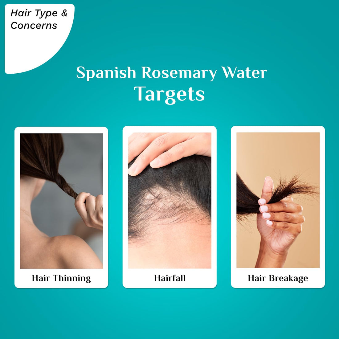 Pilgrim Rosemary Water Spray with Biotin for Hair Growth