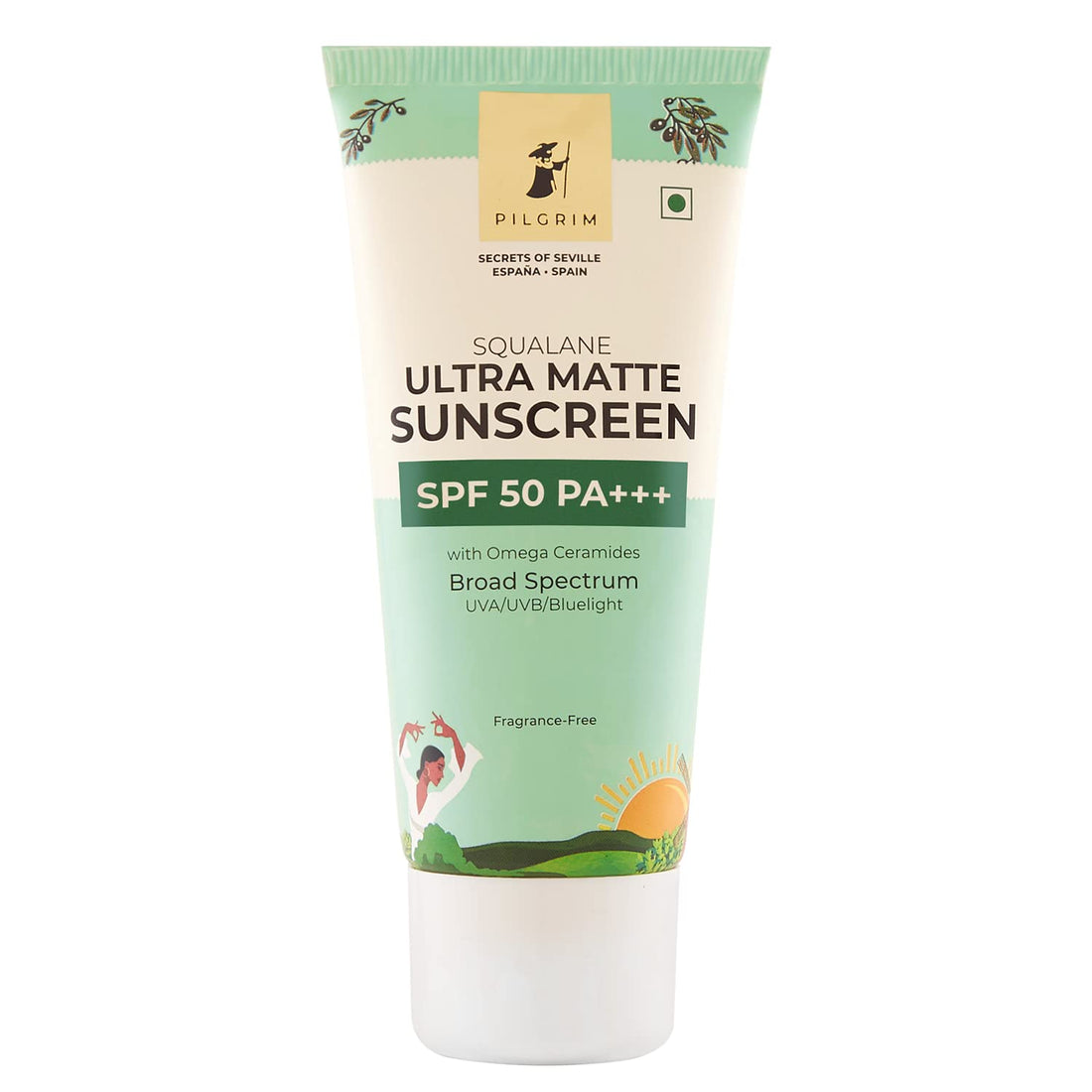 Pilgrim Squalane Ultra Matte Sunscreen SPF 50 PA+++