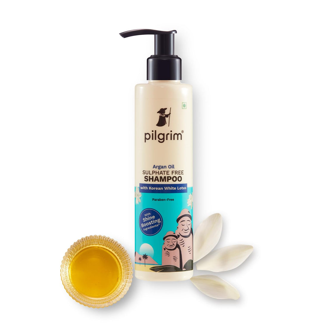 Pilgrim Sulphate Free Argan Oil Shampoo | Anti-Frizz 200ml