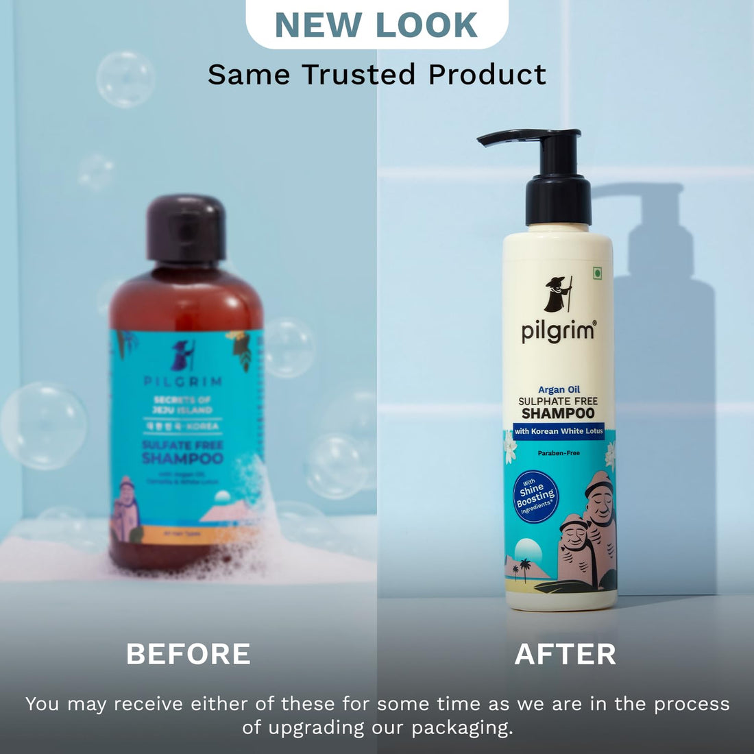 Pilgrim Sulphate Free Argan Oil Shampoo | Anti-Frizz 200ml