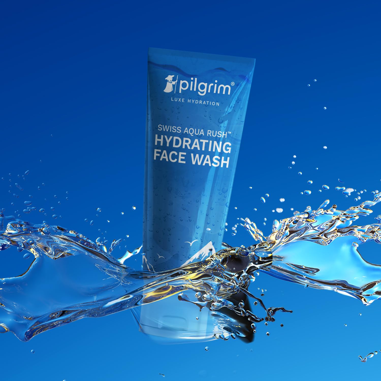Pilgrim Swiss Aqua Rush Hydrating Face Wash – 100ml