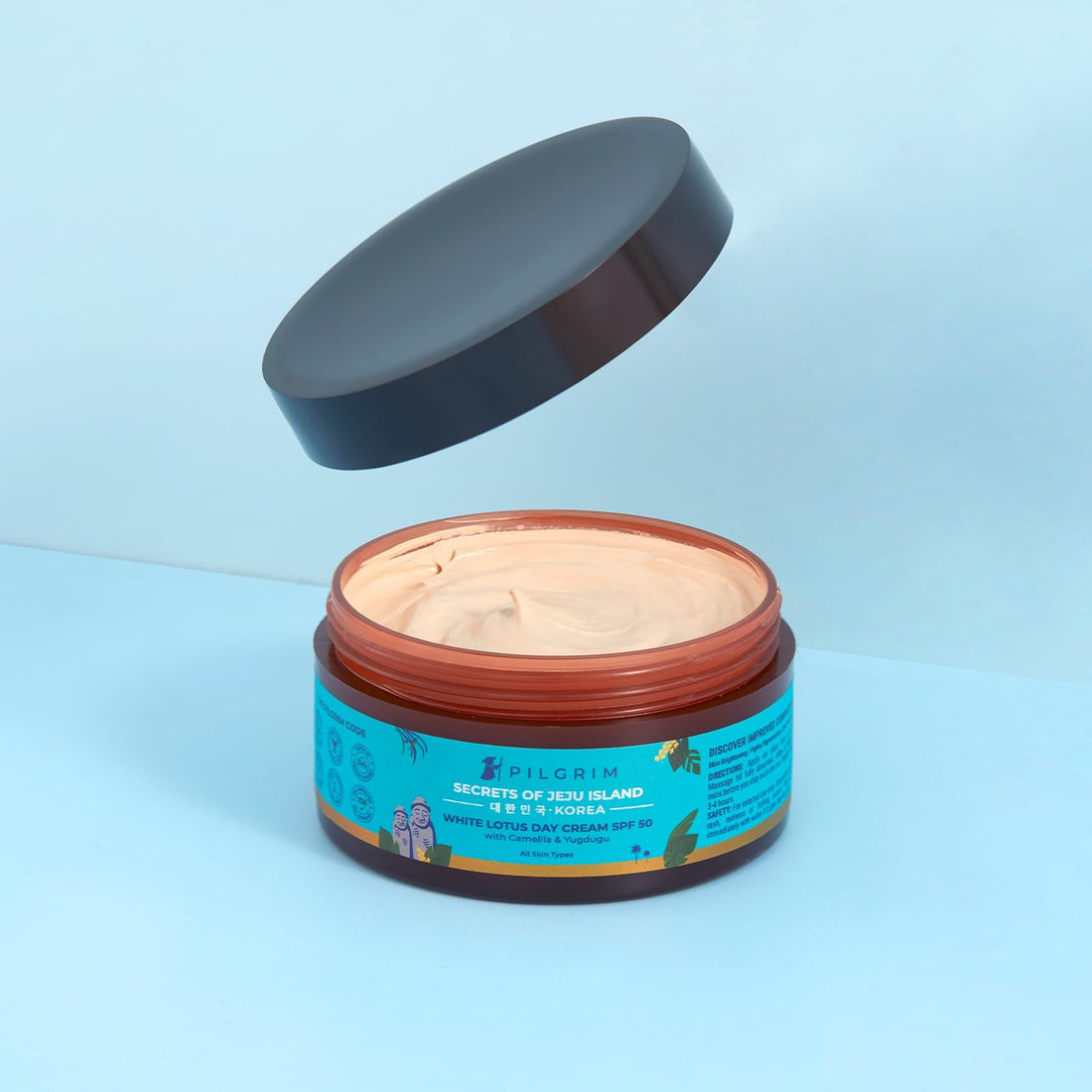 Pilgrim White Lotus Day Cream SPF 50 for Glowing Skin