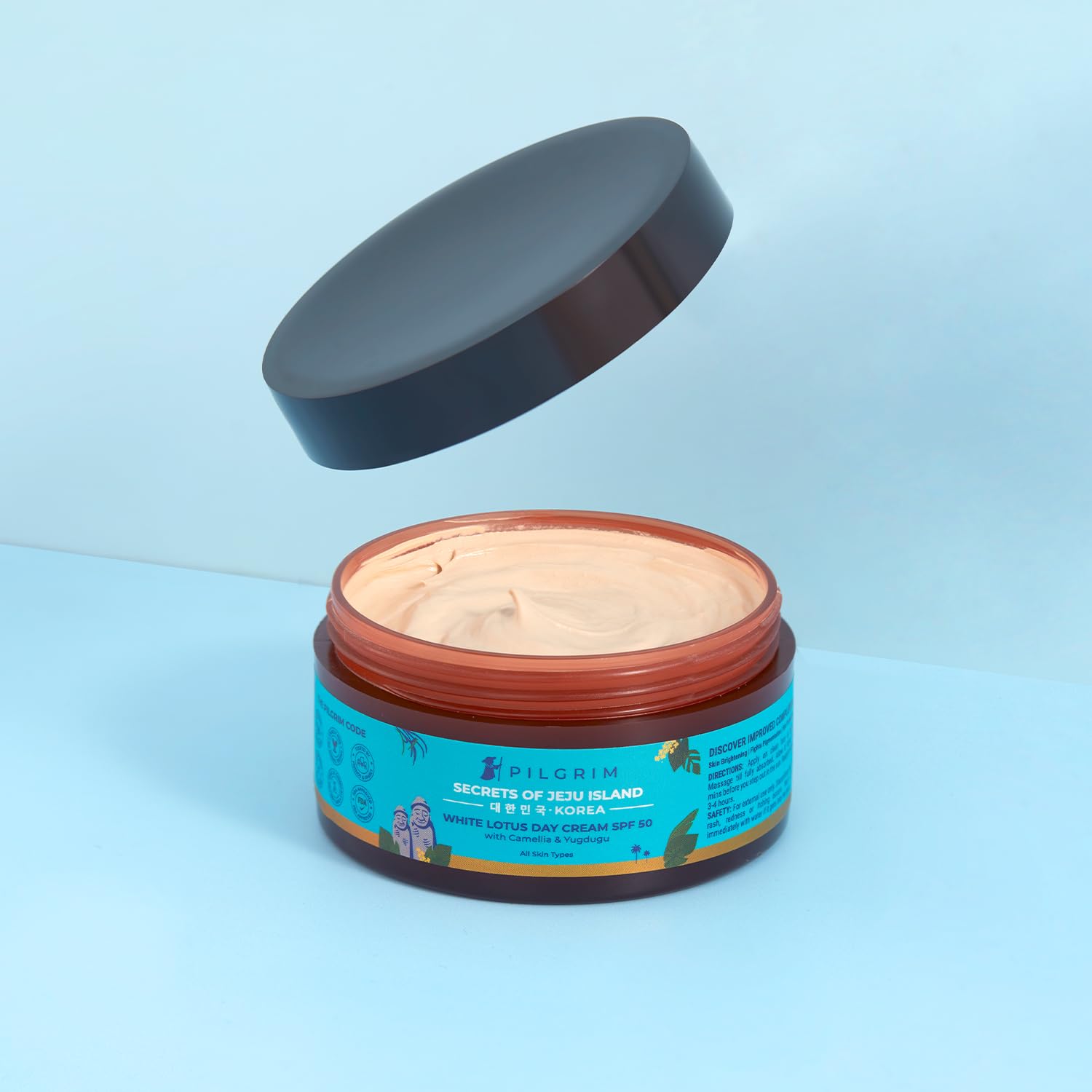 Pilgrim White Lotus Day Cream SPF 50 for Glowing Skin
