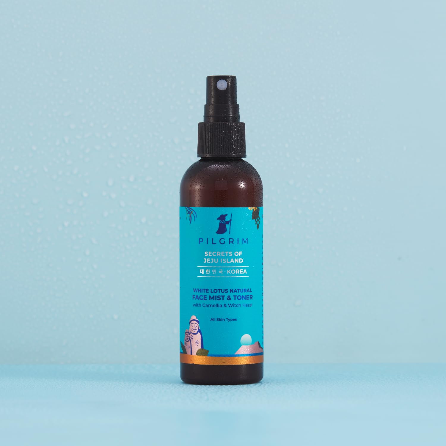 Pilgrim White Lotus Face Mist & Toner 100ml | Glow & Tighten