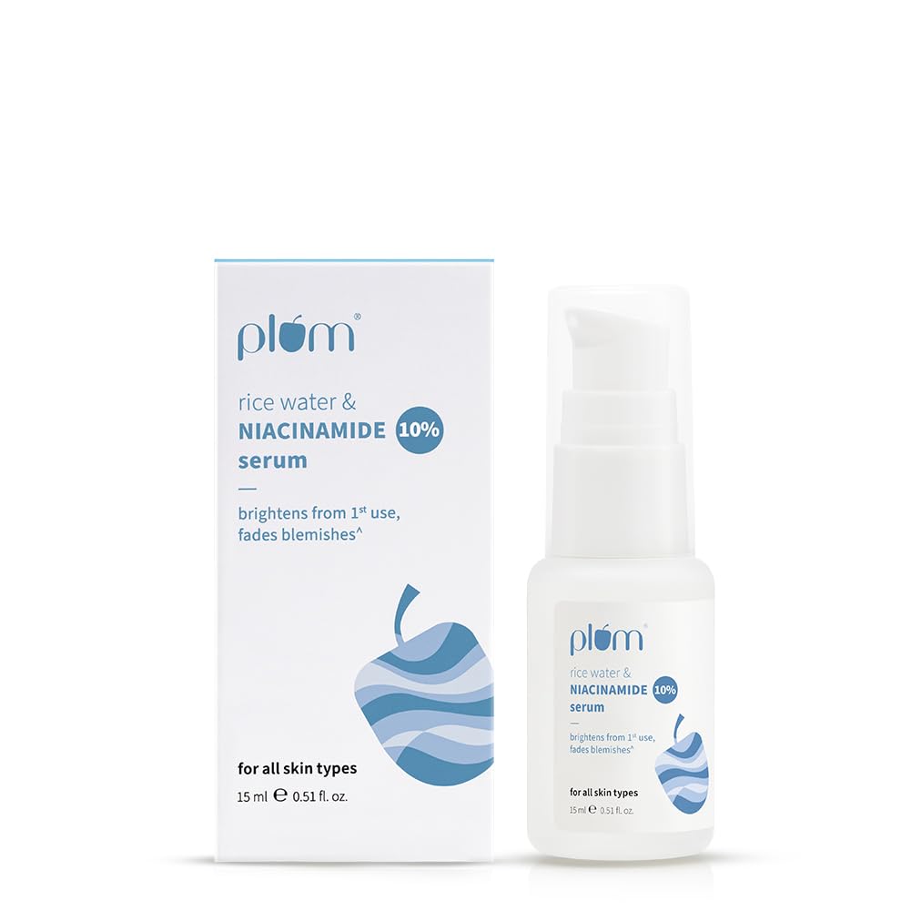 Plum 10% Niacinamide Serum 15ml | Brightening & Hydrating
