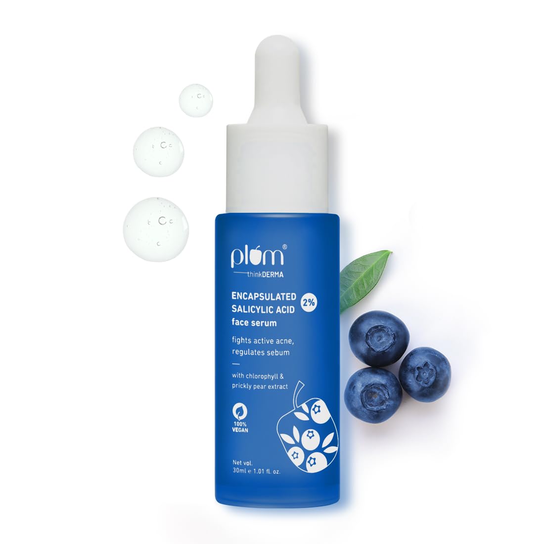 Plum 2% Salicylic Acid Face Serum for Acne 30ml