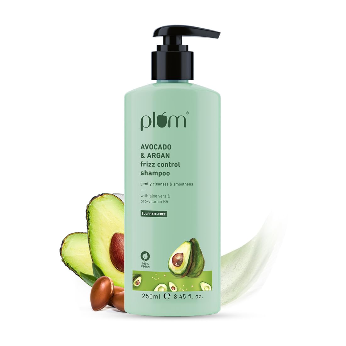 Plum Avocado & Argan Frizz Control Shampoo 250ml