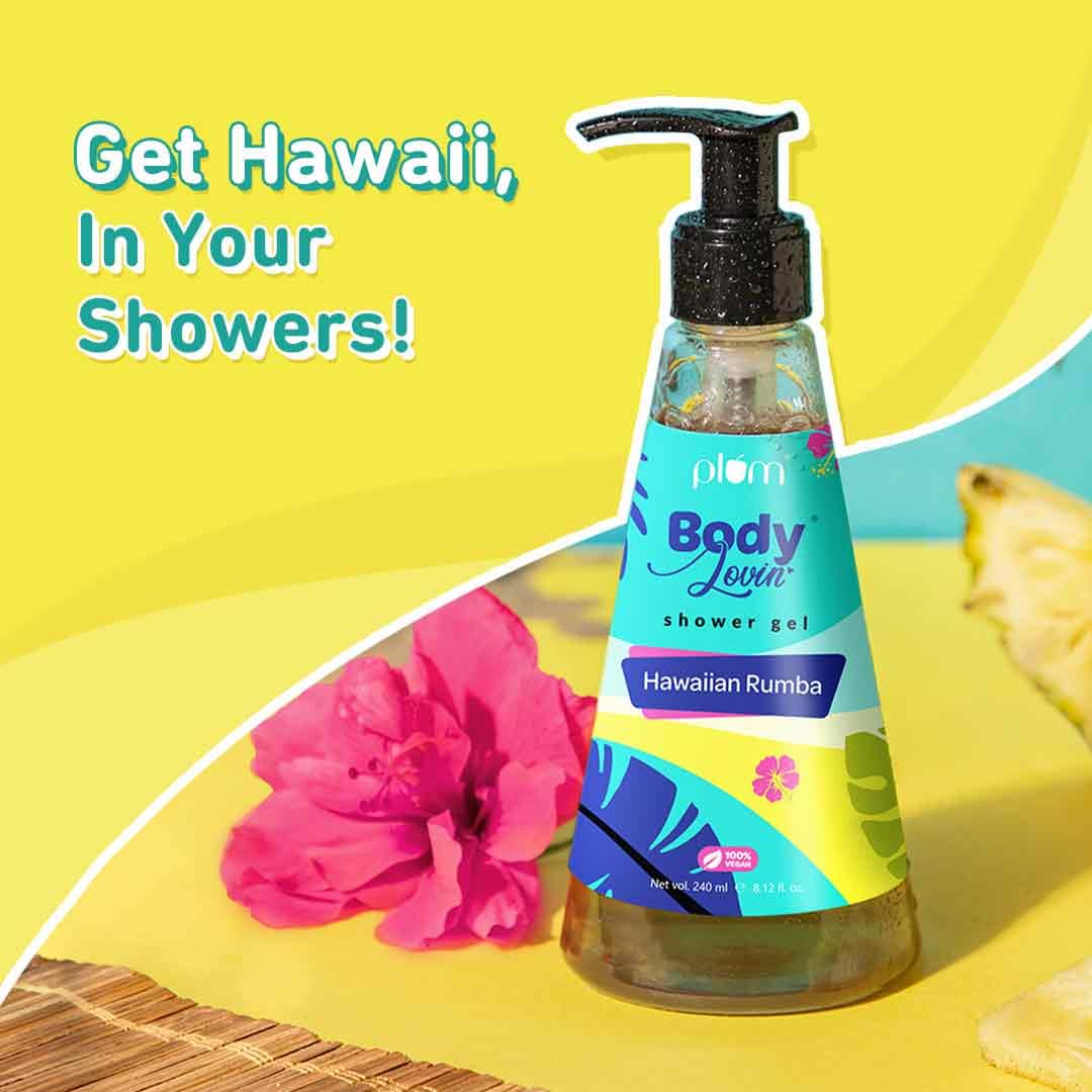 Plum BodyLovin' Hawaiian Rumba Shower Gel 240ml | Vegan