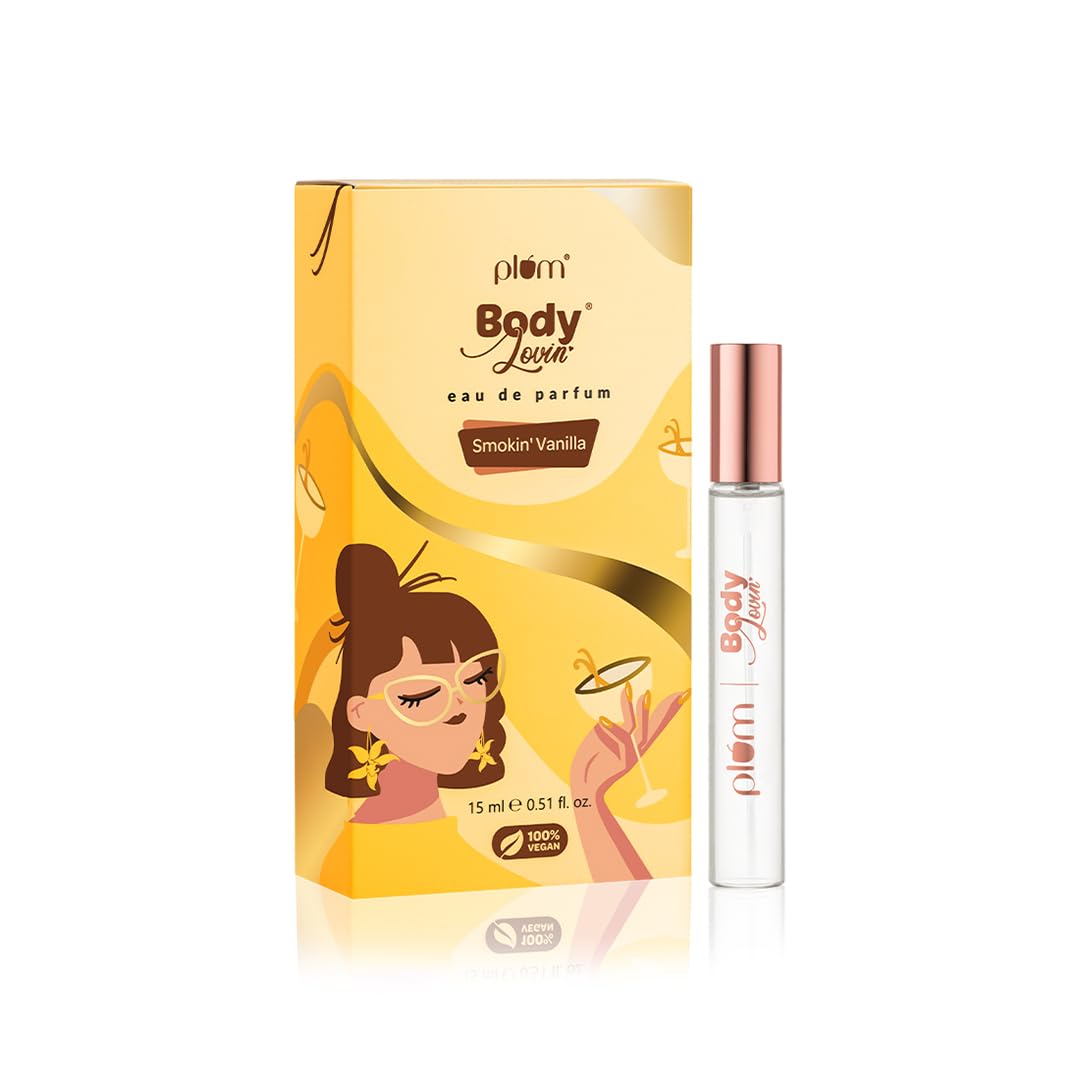 Plum BodyLovin' Smokin' Vanilla Perfume 15ml | Unisex