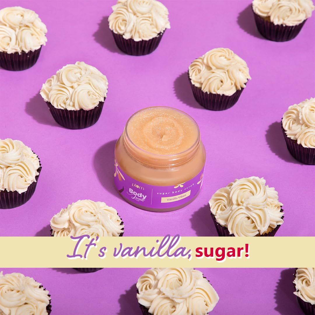 Plum BodyLovin' Vanilla Vibes Sugar Scrub 200ml | Vegan