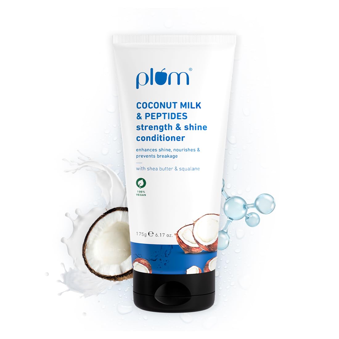 Plum Coconut Milk & Peptides Hair Conditioner 175g