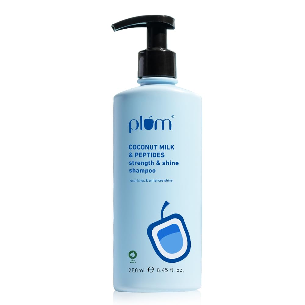 Plum Coconut Milk & Peptides Strength & Shine Shampoo 250ml