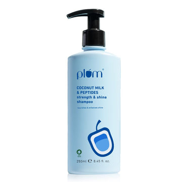 Plum Coconut Milk & Peptides Strength & Shine Shampoo 250ml