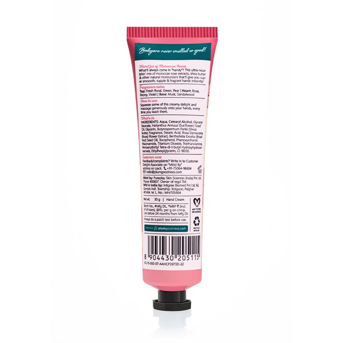 Plum Feelin’ So Rose Hand Cream 50ml | Soft & Rosy