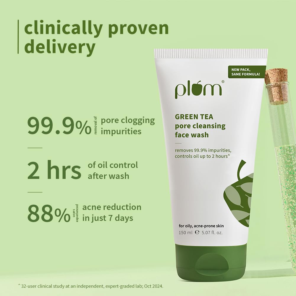 Plum Green Tea Pore Cleansing Face Wash 150ml