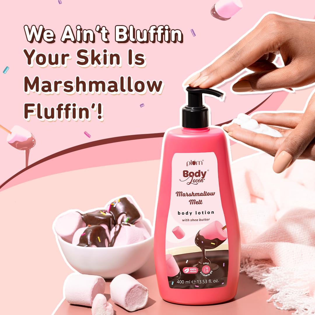Plum Marshmallow Melt Body Lotion 400ml | Soft Glow