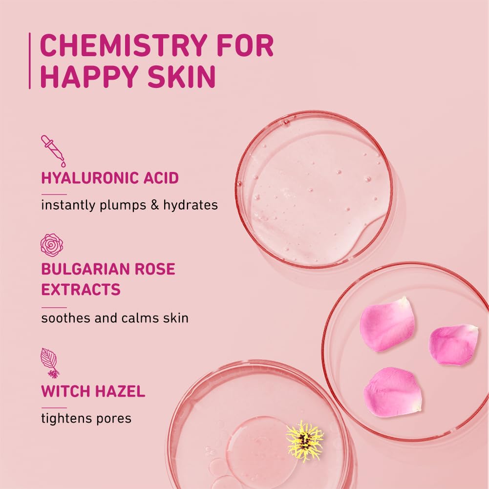 Plum Rose Water Toner 100ml | Hydrating & Pore Tightening