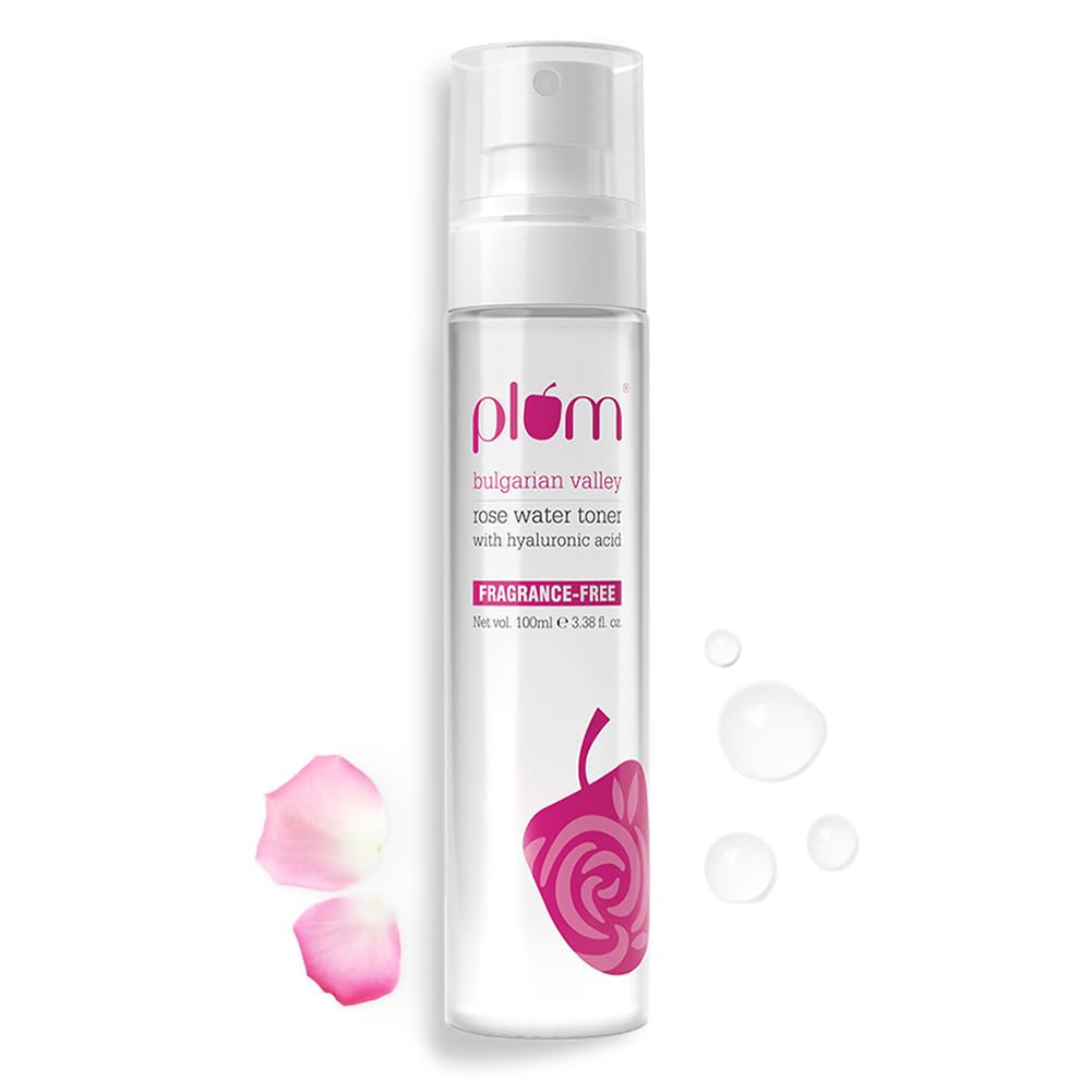 Plum Rose Water Toner 100ml | Hydrating & Pore Tightening