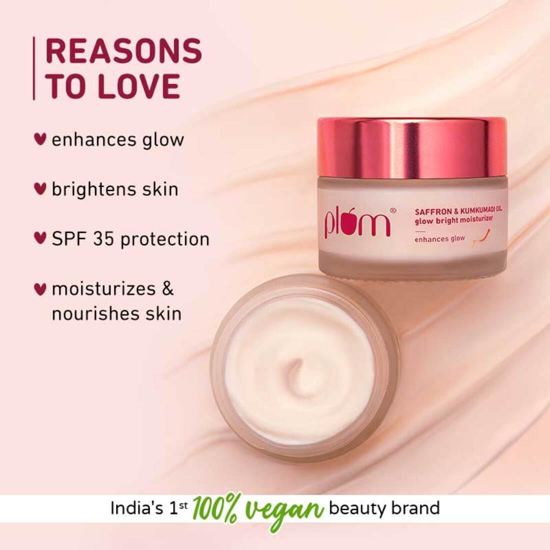 Plum Saffron & Kumkumadi SPF 35 Glow Cream 50g
