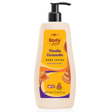 Plum Vanilla Caramello Body Lotion with Cocoa Butter 400ml