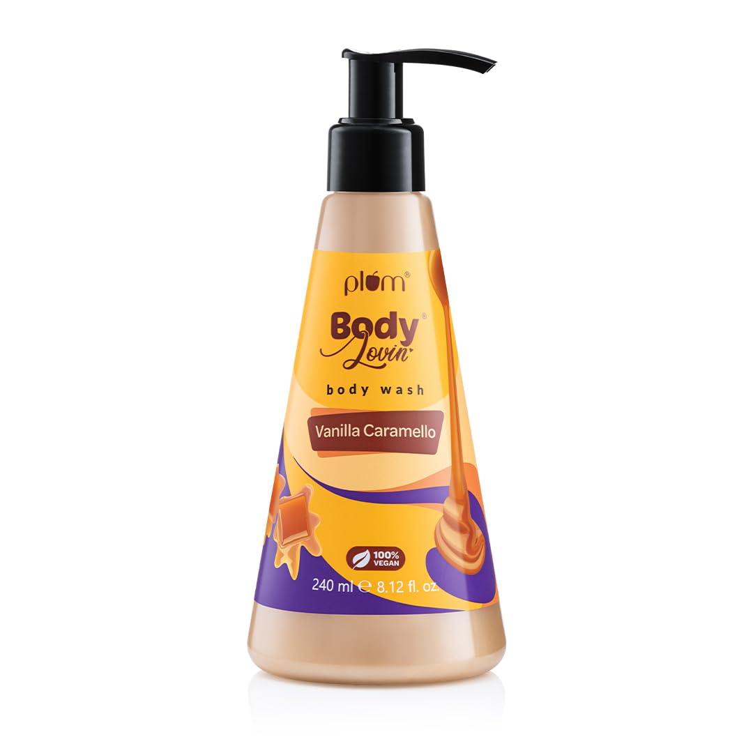 Plum Vanilla Caramello Body Wash 240ml | Sweet & Soft