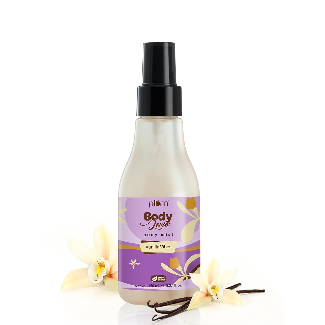 Plum Vanilla Vibes Body Mist 150ml – Long-Lasting Vanilla