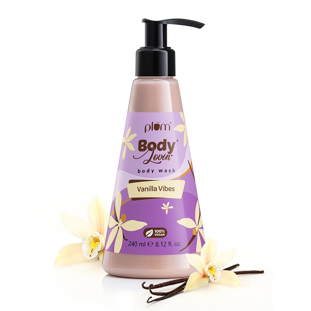 Plum Vanilla Vibes Body Wash 240ml | Soft & Smooth Skin