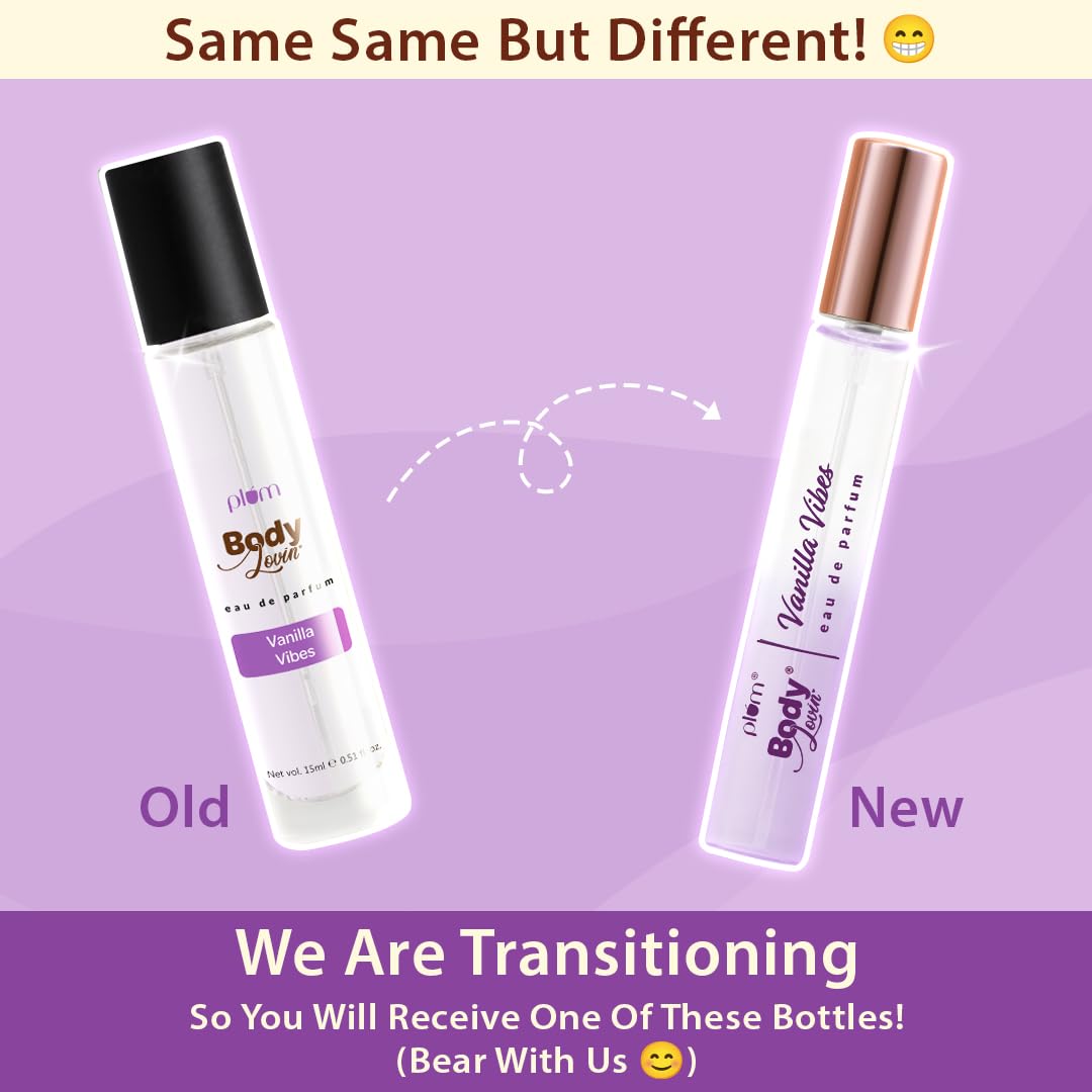 Plum Vanilla Vibes Perfume 15ml | Sweet & Long-Lasting