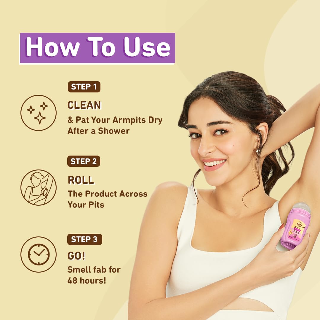 Plum Vanilla Vibes Underarm Roll On 50ml