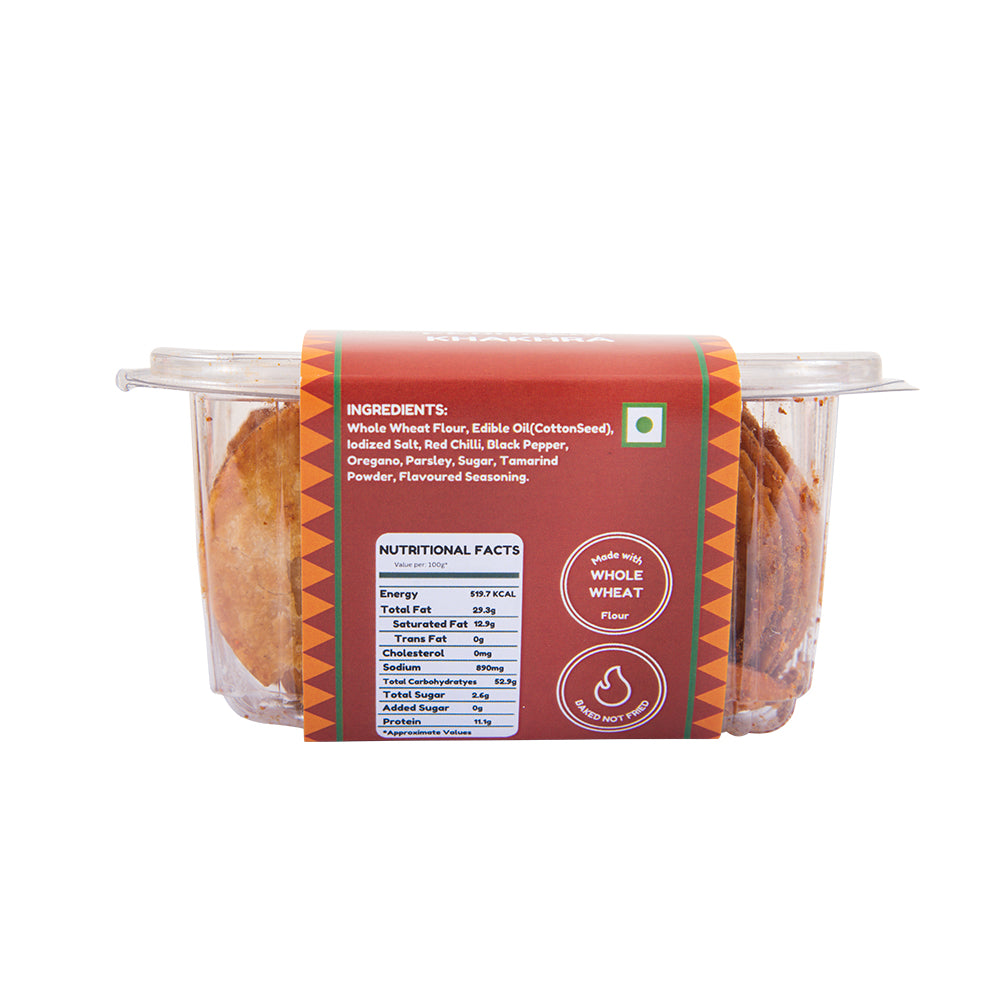 Peri Peri Coin Khakhra - The Achaar Library 180 gm