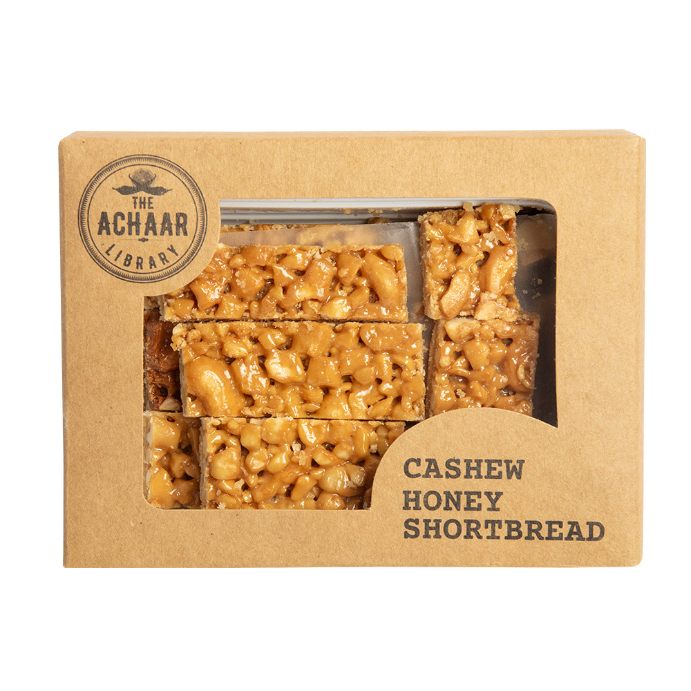 Cashew Honey Shortbread - The Achaar Library