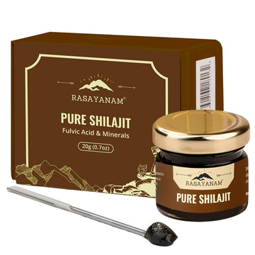 Rasayanam Pure Original Himalayan Shilajit/Shilajeet Resin 20g 