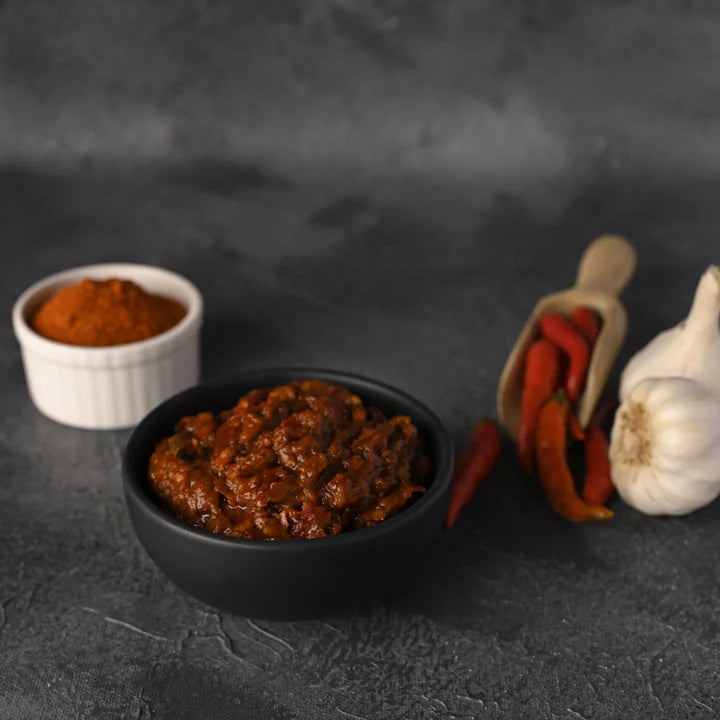 Vellanki Red Chilli Pickle - with Garlic