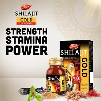 Dabur Shilajit Gold, 20 Capsules