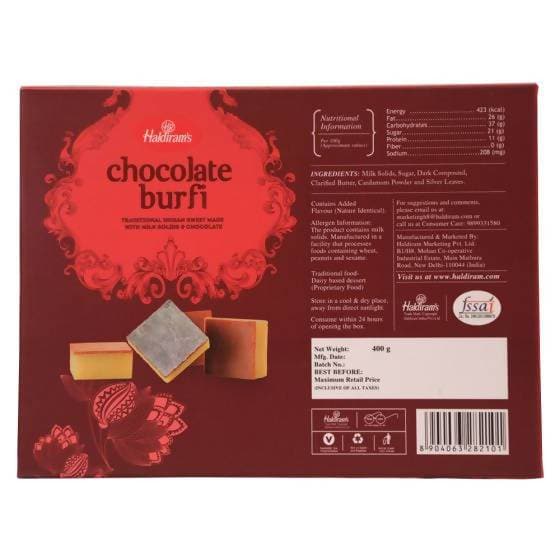 Haldiram's Chocolate Burfi - 500 gm