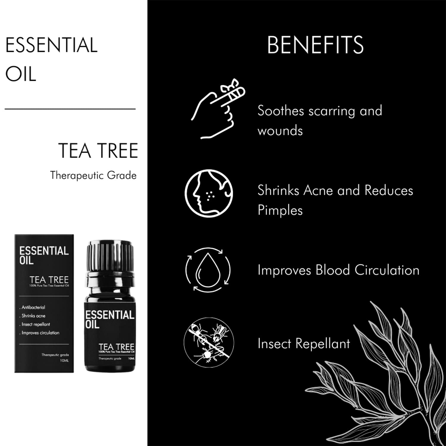 Secret Alchemist Tea Tree Oil 10ml | Skin & Hair Care