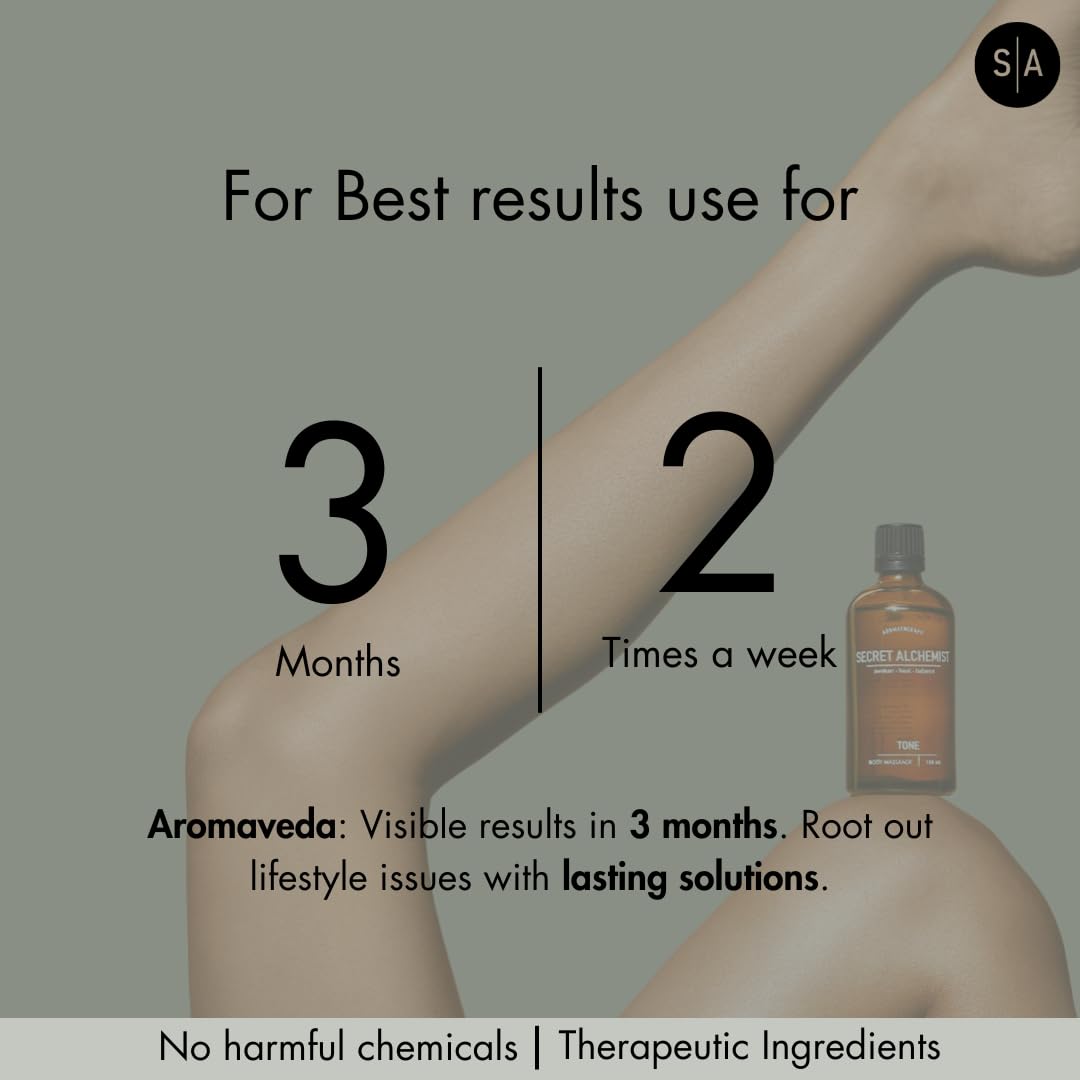 
Secret Alchemist Tone Oil 50ml | Relaxing Massage Oil
